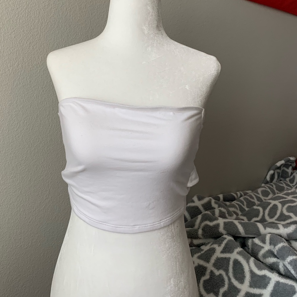 White tube top